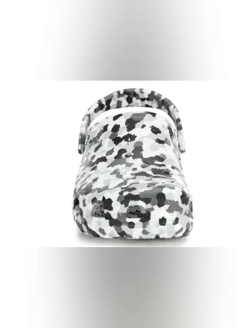 CROCS Adult Confetti Clog in Black and White - Picture 4 of 6